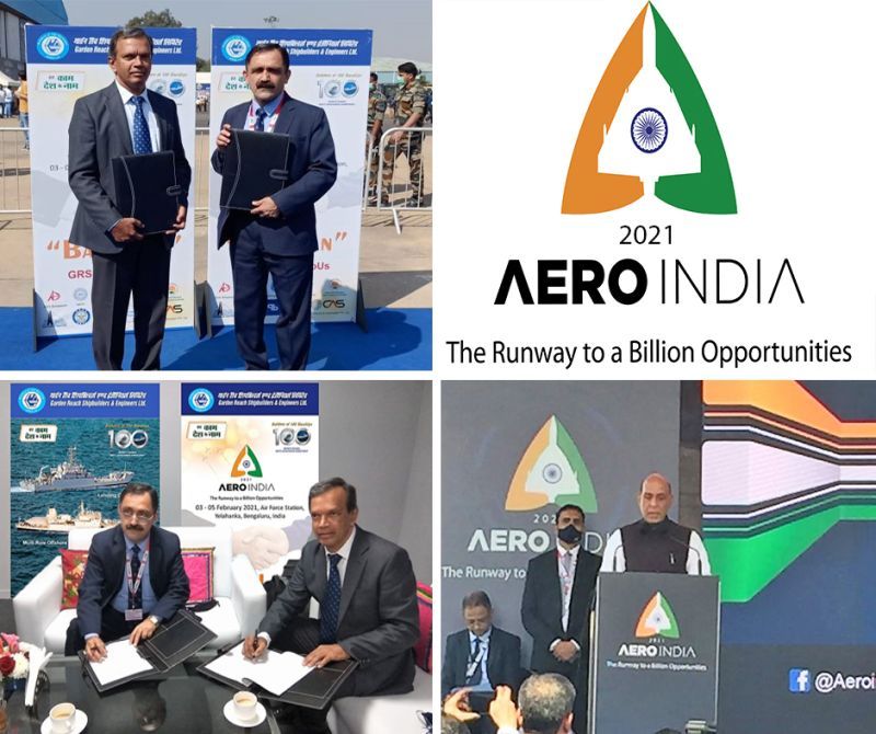 MOU Signed with GRSE, Kolkata in the field of Marine Engineering. 2021