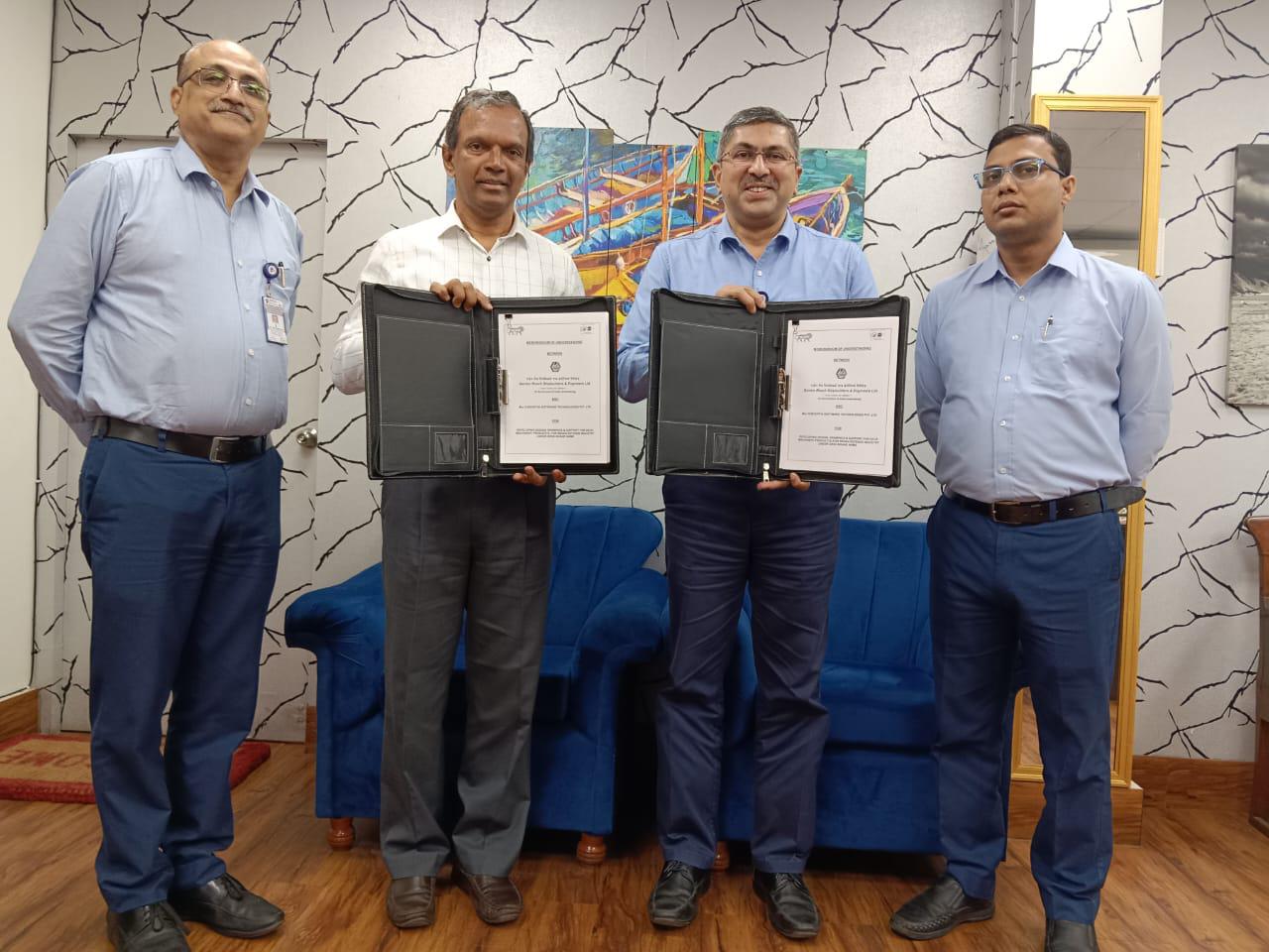 MOU signed with GRSE Kolkata for Deck Machinery Design Development. 2024