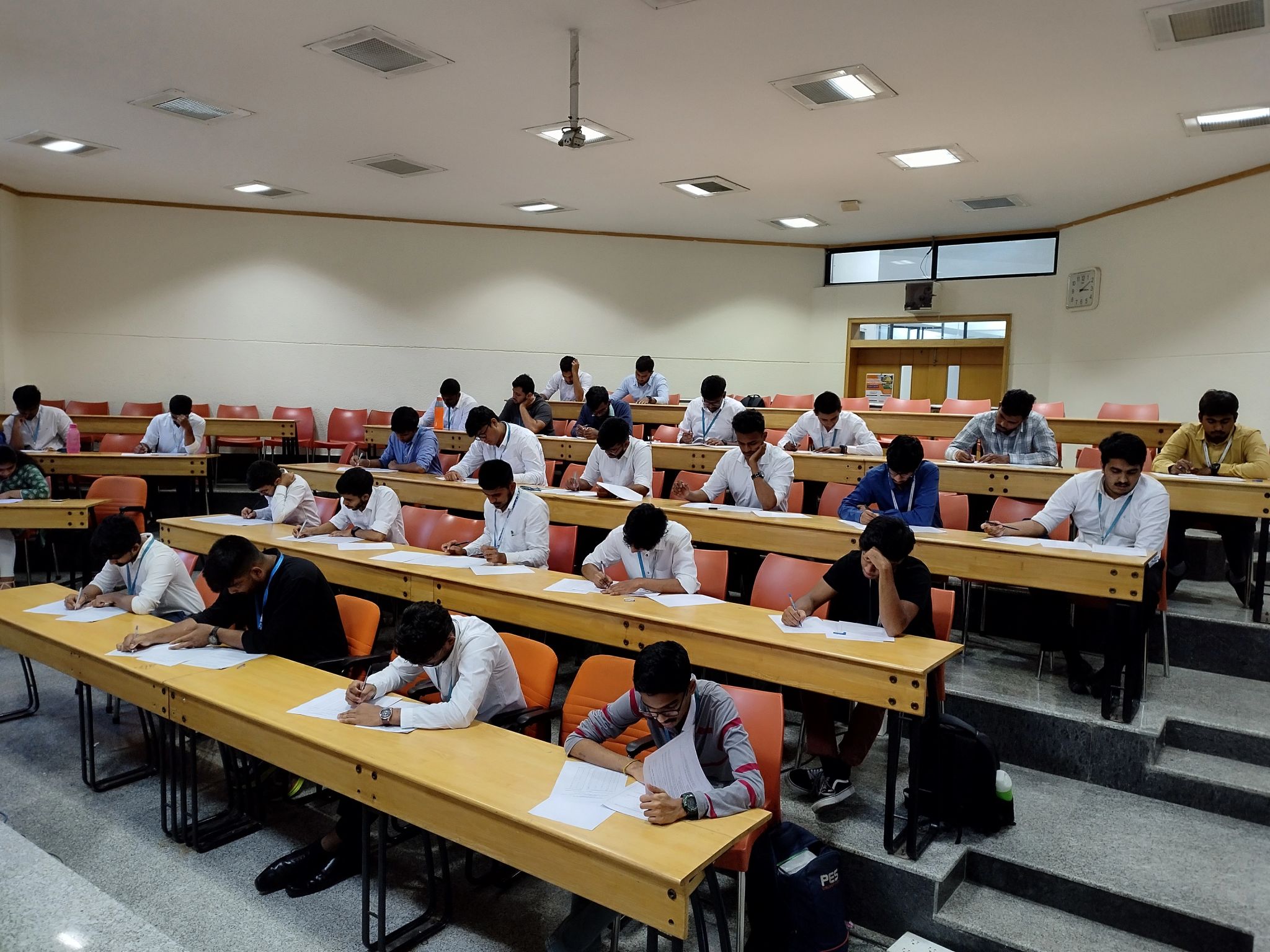 Placement drive for fresh mechanical engineers for Junior Design Engineer position at PES University, Bengaluru.