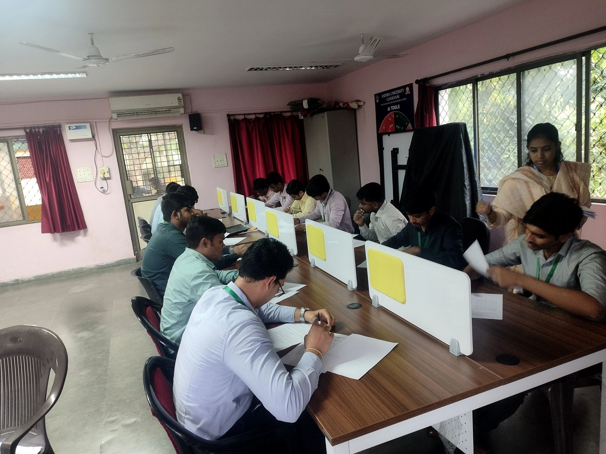 Connecting Talent with Opportunity at Andhra University - Campus Interview Drive